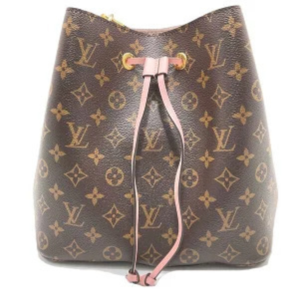 LOUIS VUITTON NeoNoe Monogram Canvas Rose Pink Poudre
